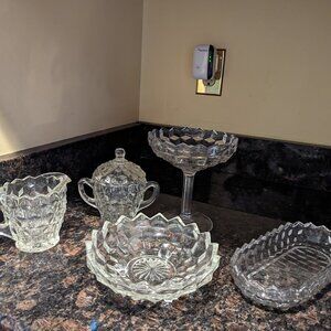 American Fostoria glass